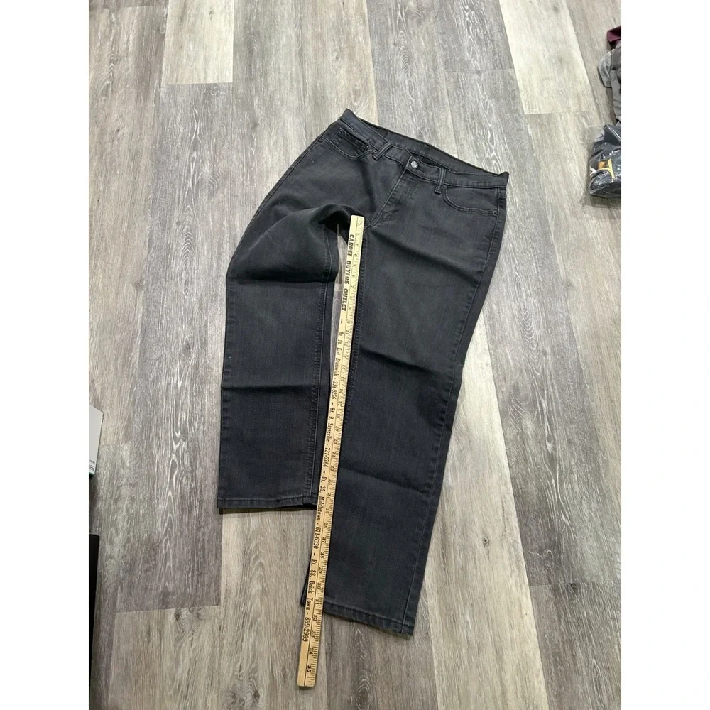 Levi's 541 Jeans Men's‎ 33x32 Black Denim Relaxed Fit Straight Leg Dark Wash